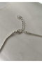 Heliophilia Silver Collar de Latón Plateado de 40 cm